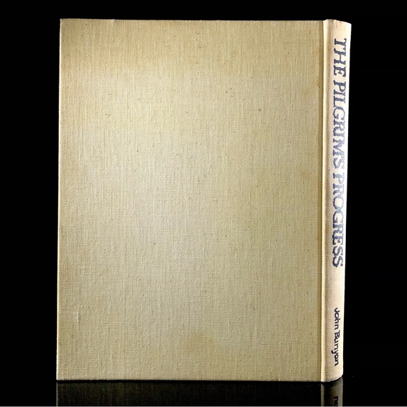The Pilgrim’s Progress Book John Bunyan Hardcover 1972 Kingsport Press Large - Picture 9 of 16